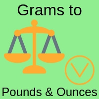 ounces to grams