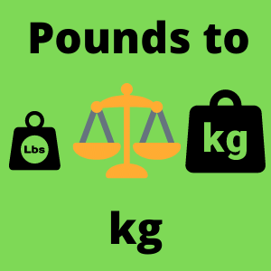 Pounds to kg Calculator[Results in Kilograms kg and Grams g]