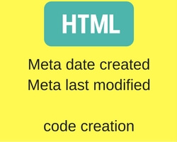 html year created